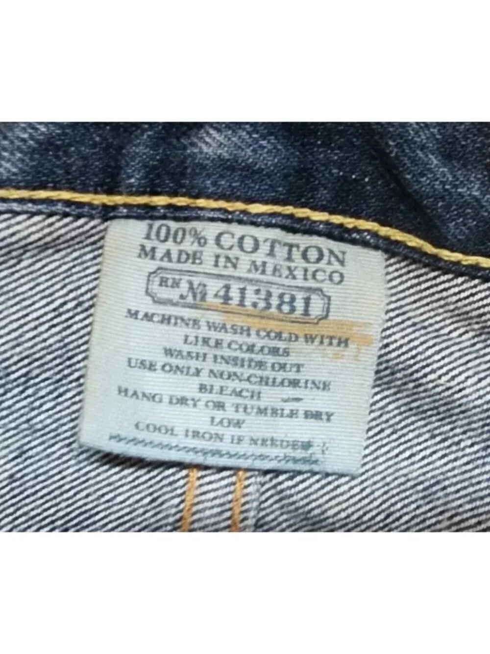 Vintage Polo Ralph Lauren Jeans 48x30 Classic 867 Baggy Loose Denim Y2K Mexico